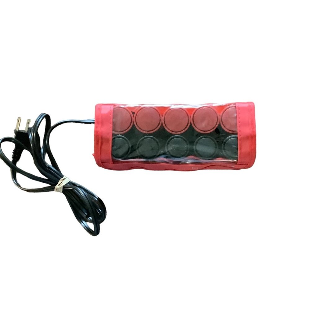 Remington All‎ That Heated Hot Hair Rollers Set 10-Piece Travel Case Electric